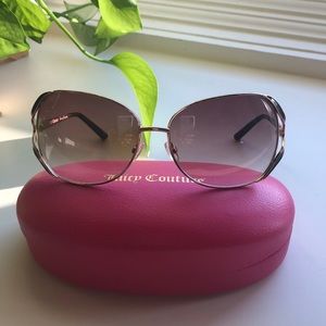 Gold and brown Vintage JC sunglasses